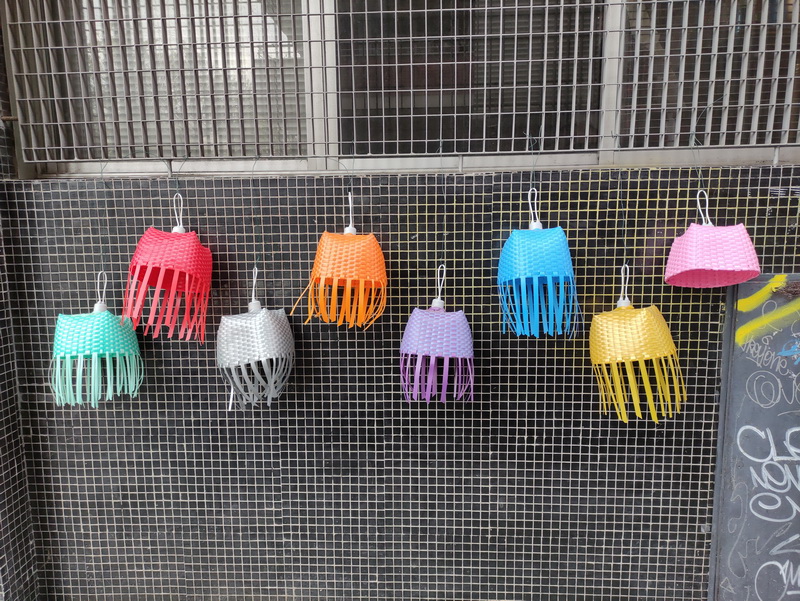 lampara techo asia colores 8u